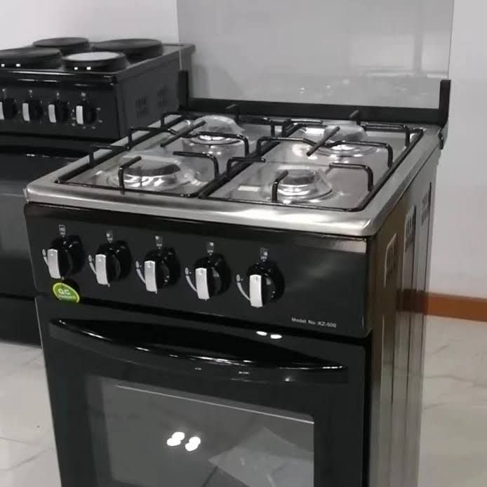 All'ingrosso Prezzo di fabbrica 4 forno a gas collegato in posizione verticale multi-funzionale intelligente a gas elettrico forno a microonde con