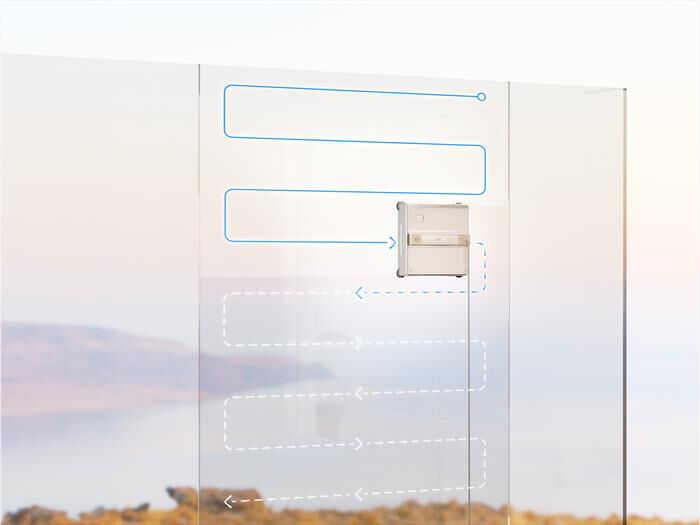 DREAME - Robot Lavavetri C1 WINDOW CLEANER-Bianco / Oro