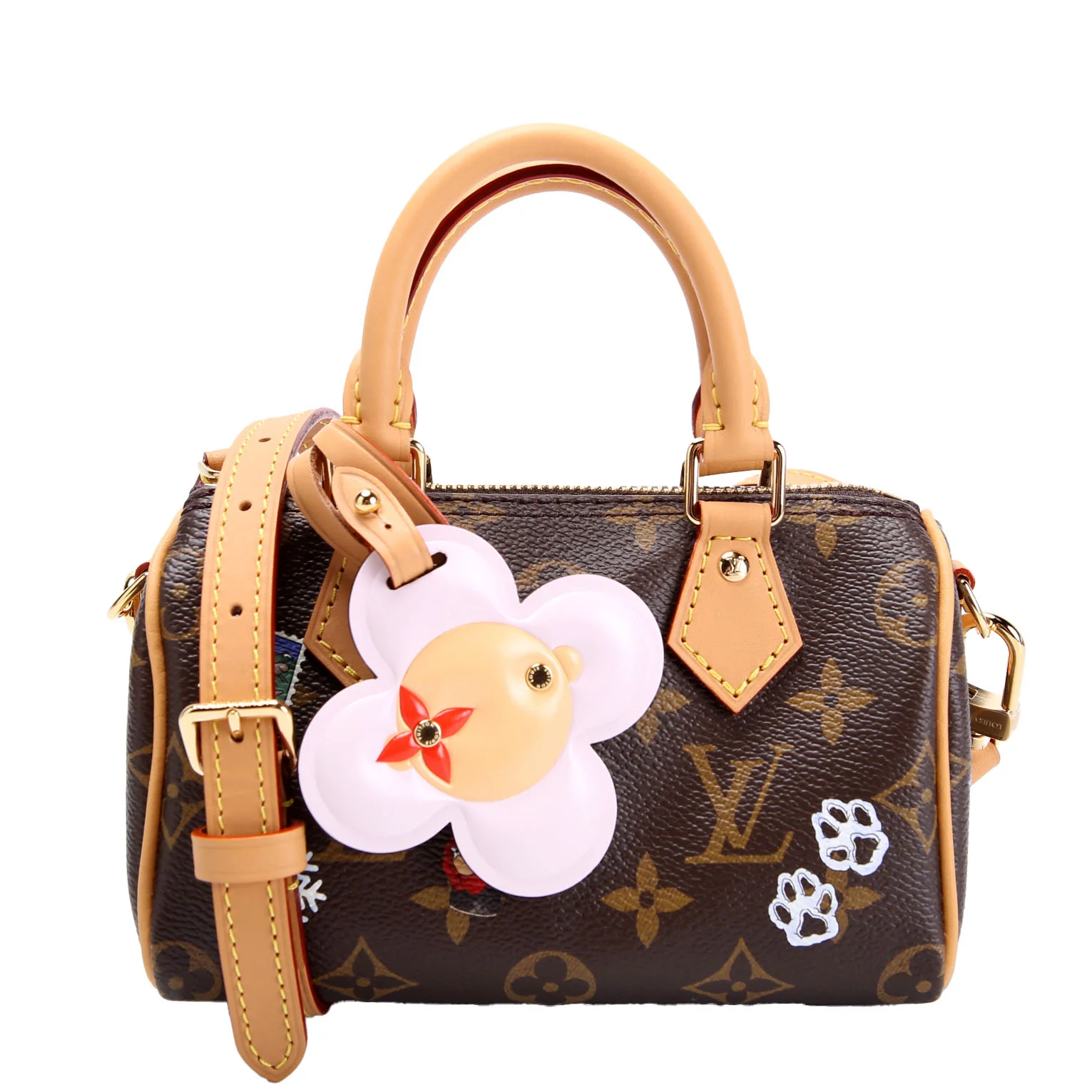 LOUIS VUITTON Vivienne Nano Speedy Monogram