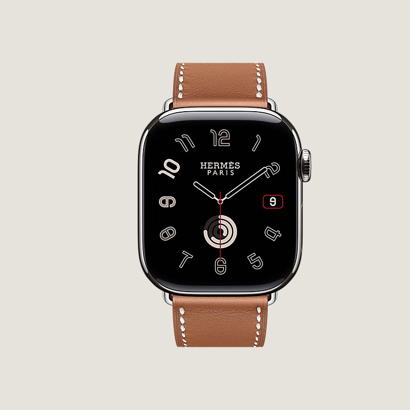 Series 11 case & Band Apple Watch Hermès Single Tour 42 mm