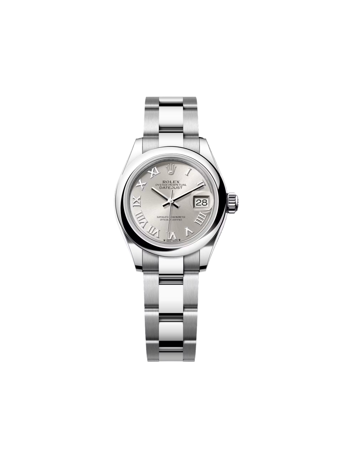RLX Lady-Datejust 31mm  m279160 Oyster Perpetual Silver Dial Oyster Bracelet