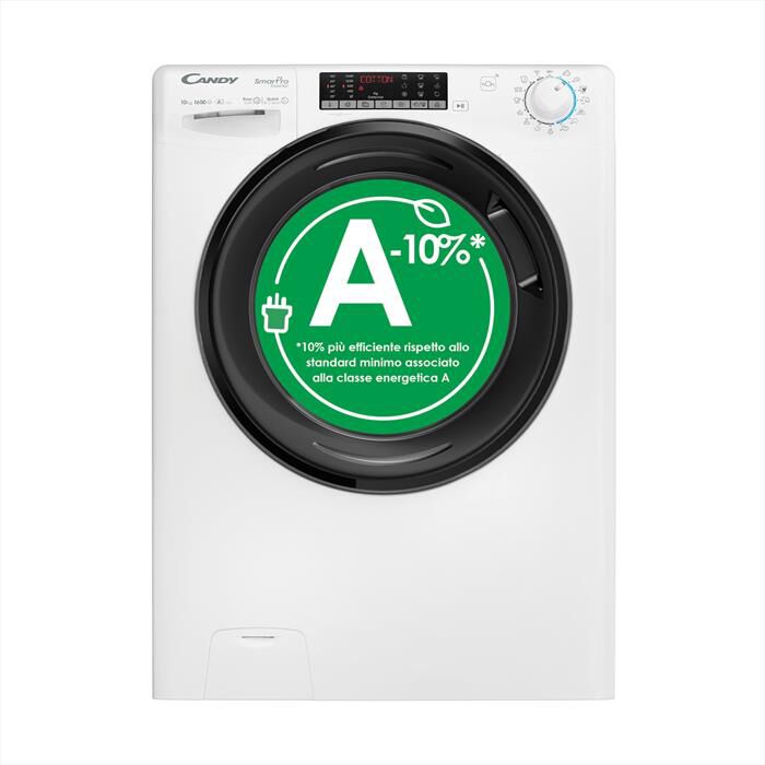 CANDY - Lavatrice CSO6106TWMB6/1-S 10 Kg Classe A-Bianco