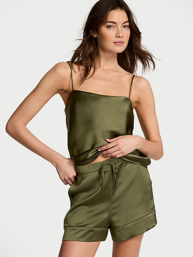 Victoria's Secret Luxe Satin Cami & Short Set