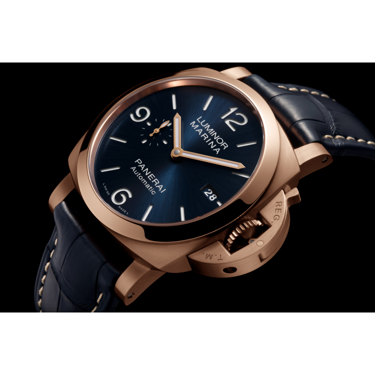 【7A Quality】Panerai Luminor Marina Goldtech™   44mm PAM01112