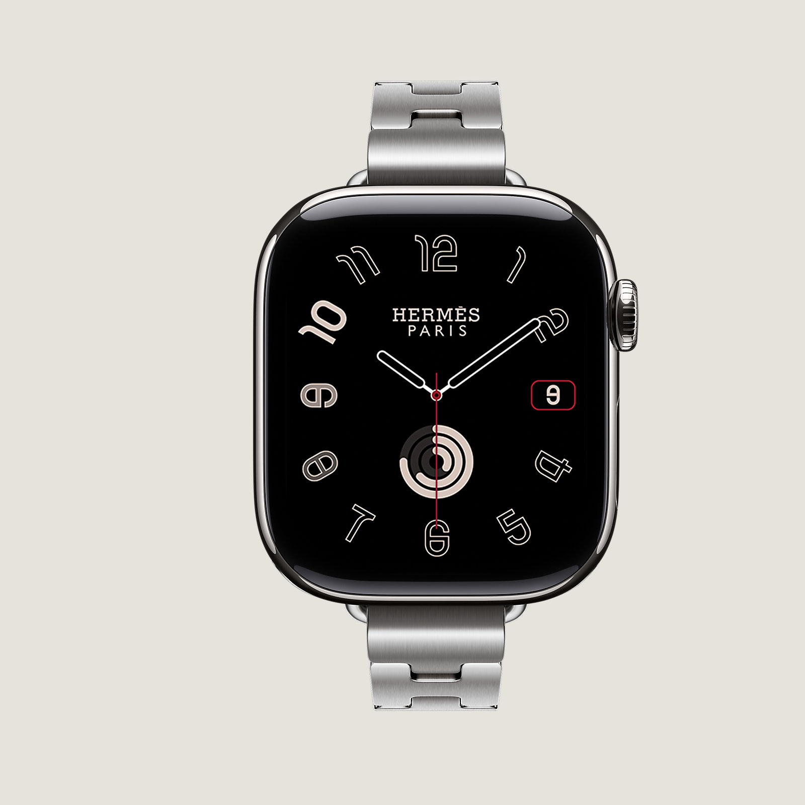 Series 11 case & Band Apple Watch Hermès Single Tour 42 mm Grand H Fin