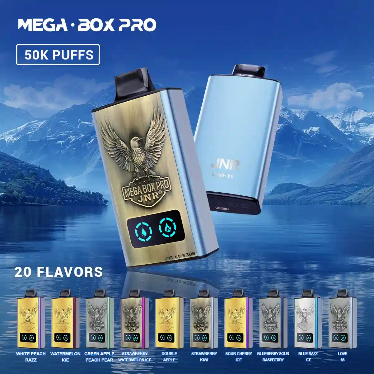 Mega Box Pro 50000 Puffs Disposable Vape
