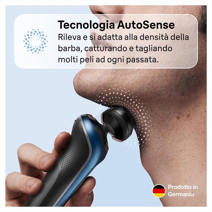 BRAUN - Rasoio SERIES 6 61-B1200S-BLU