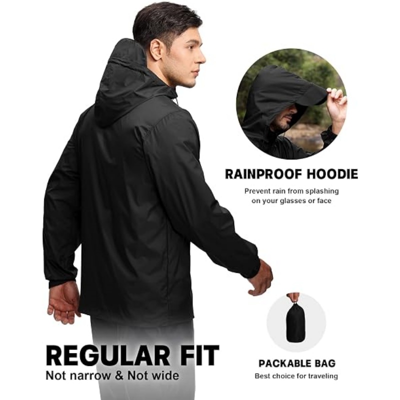 Men's Waterproof Rain Jacket
