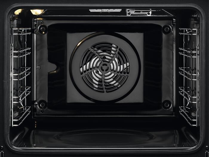 AEG - Forno a vapore SteamCrisp Pirolitico BSS572260M-Inox antimpronta