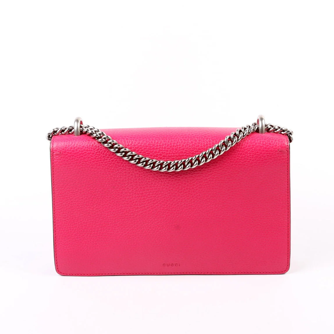 400249 Dionysus Leather Shoulder Small Pink