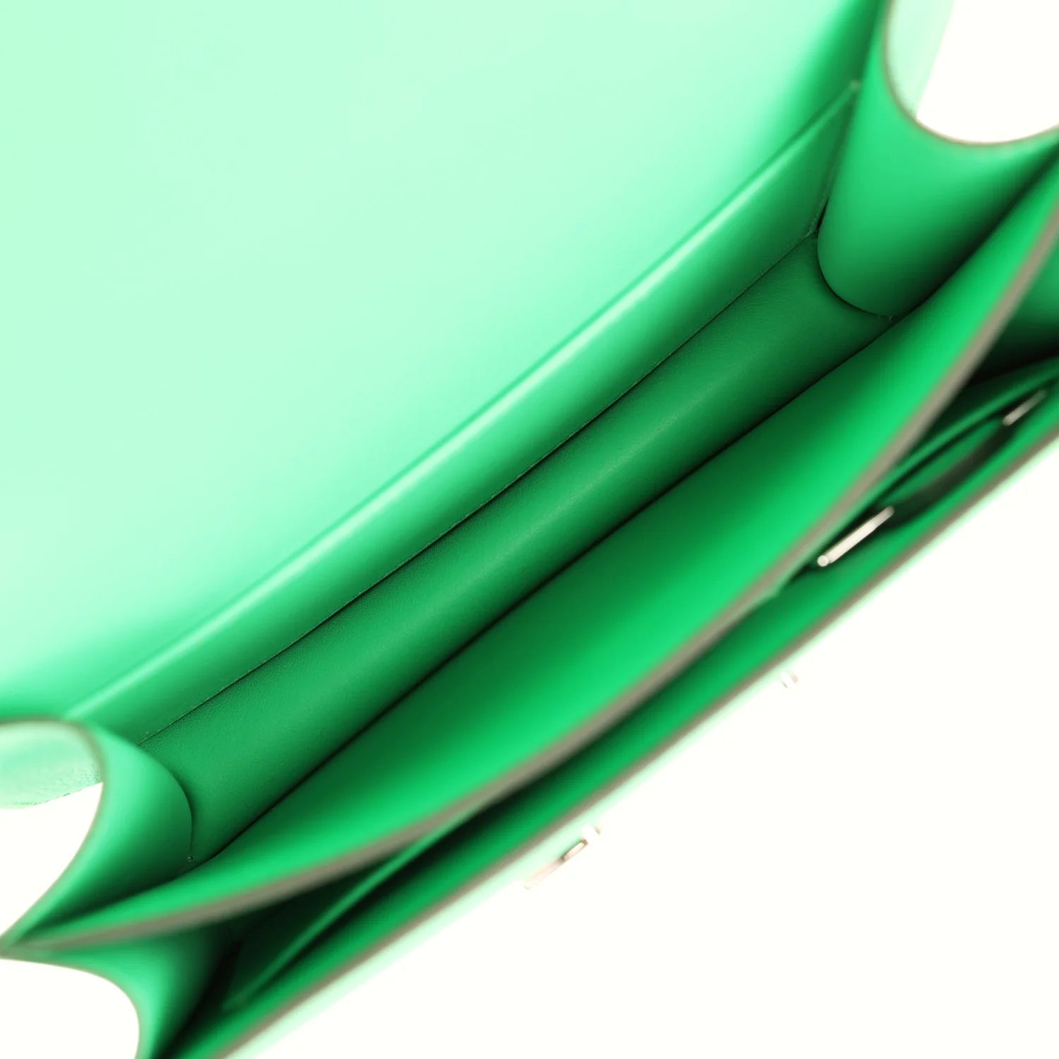 Hermes Constance 18 Vert Comics Epsom Palladium Hardware