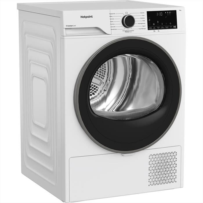 HOTPOINT ARISTON - Asciugatrice 9KG SLIM HPT 93D BS IT CLASSE D-Bianco