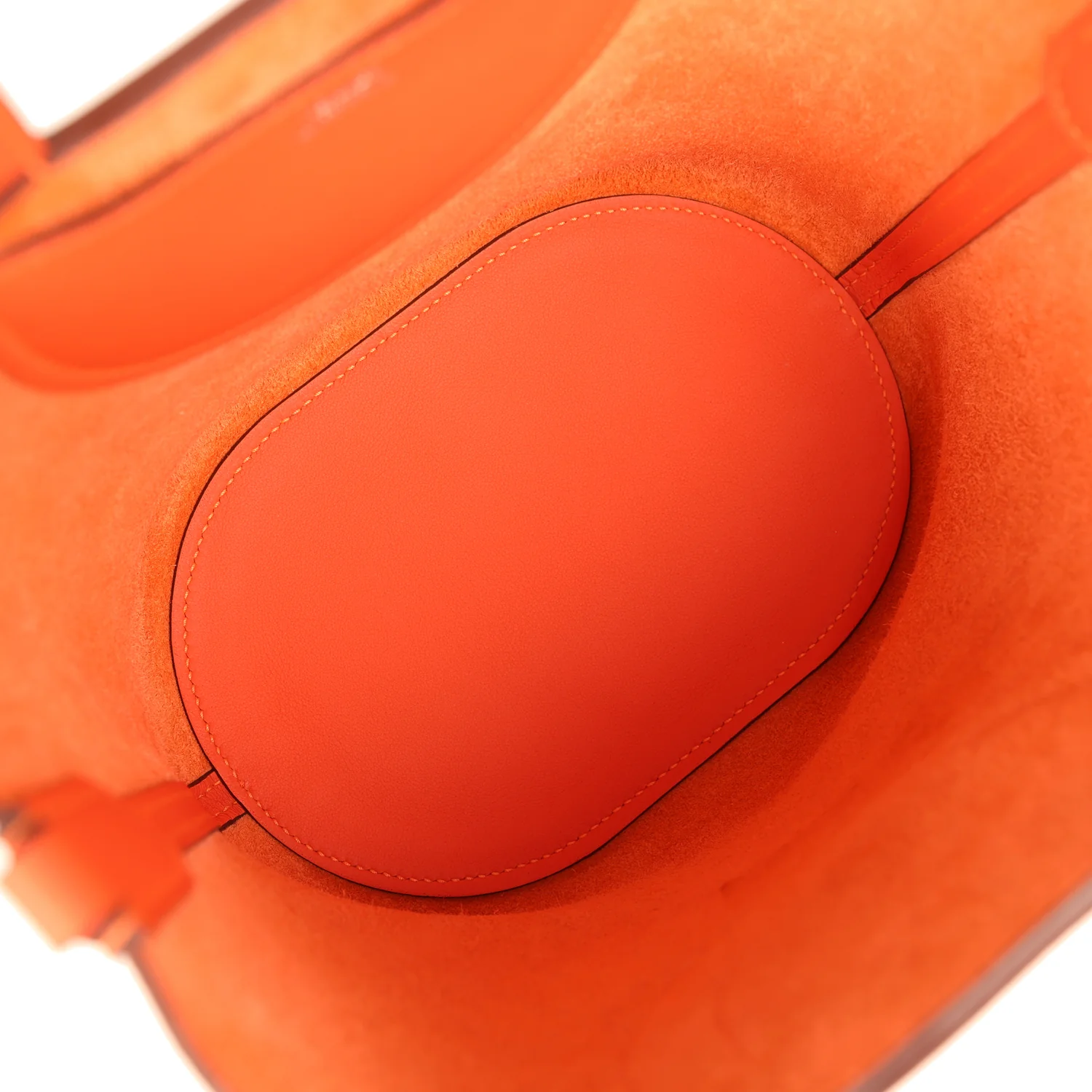 Hermes In-The-Loop 18 Tangerine Clemence, Swift Palladium Hardware