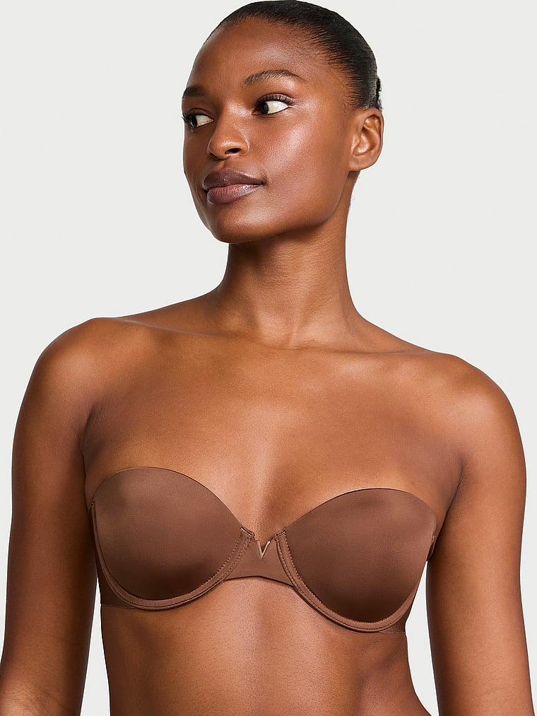 Victoria's Secret Bare Illusions Lightly Lined Smooth Strapless Bra