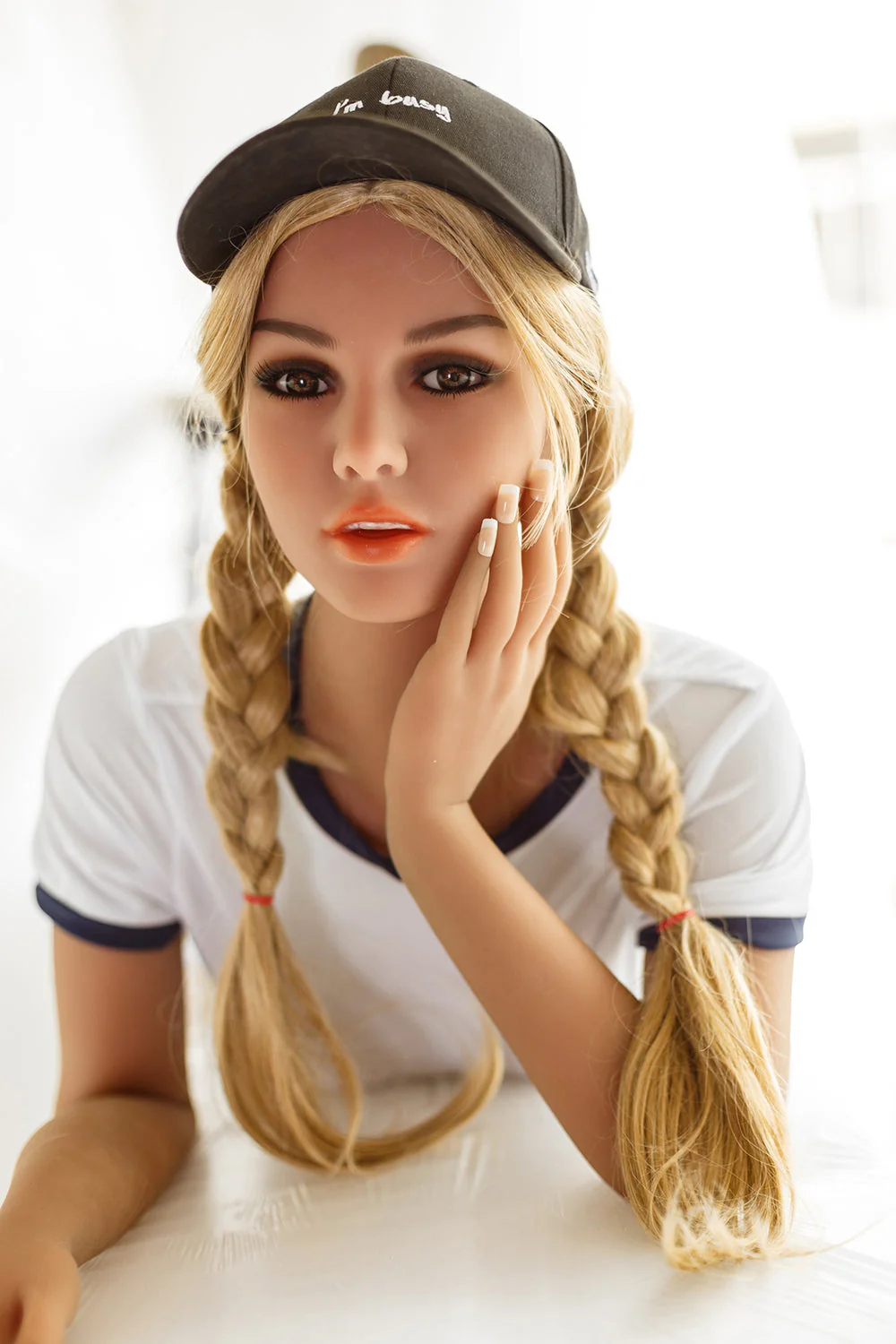 Amity 5ft45 / 166cm #108 Head Blonde Small Boobs Skinny Full Size Real Love Sex Doll