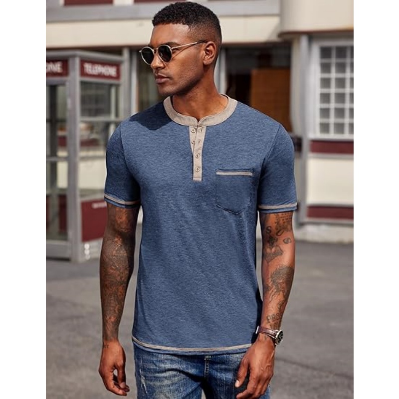 Mens Henley Shirts