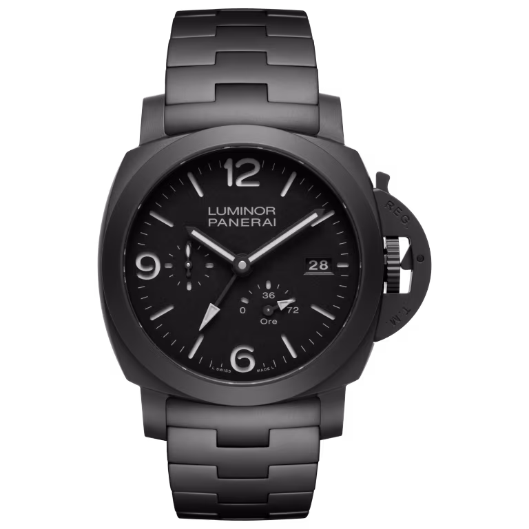 【7A Quality】Panerai Luminor GMT Power Reserve Ceramica 44mm PAM01674