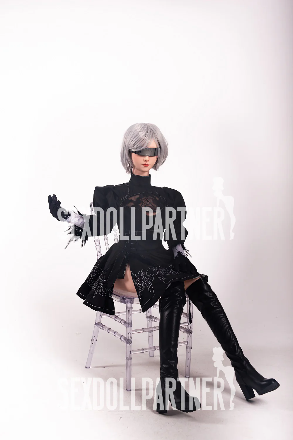 US Stock - RIDMII Momo Plus 5ft34/ 163cm Unique Design Cosplay Silicone Head TPE Body Fullsize Hentai Love Sex Doll
