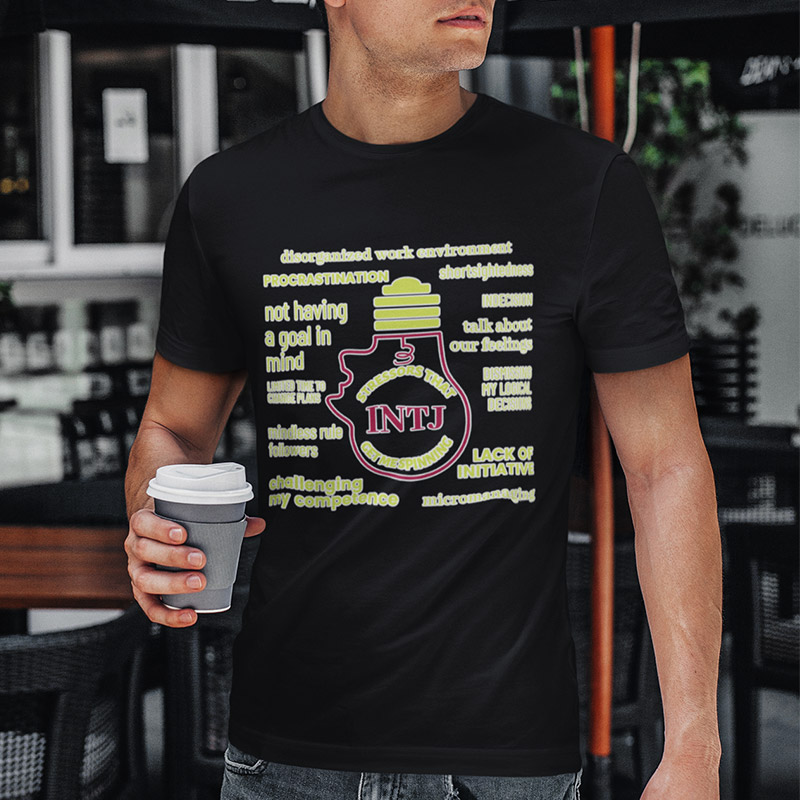 MBTI MEMES - INTJ Be Like T-shirt