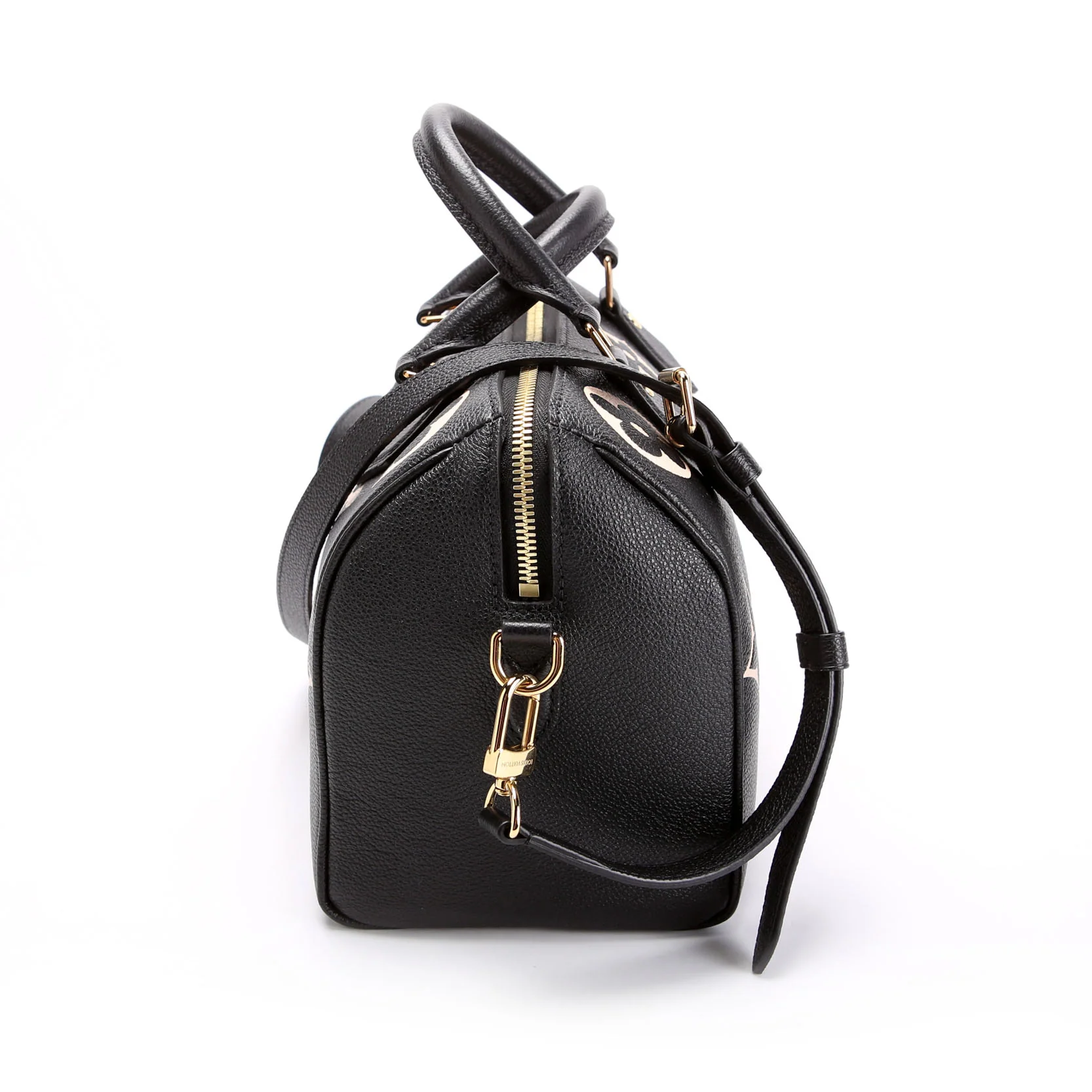 LOUIS VUITTON Speedy 25 Bandoulière Bicolor Empreinte