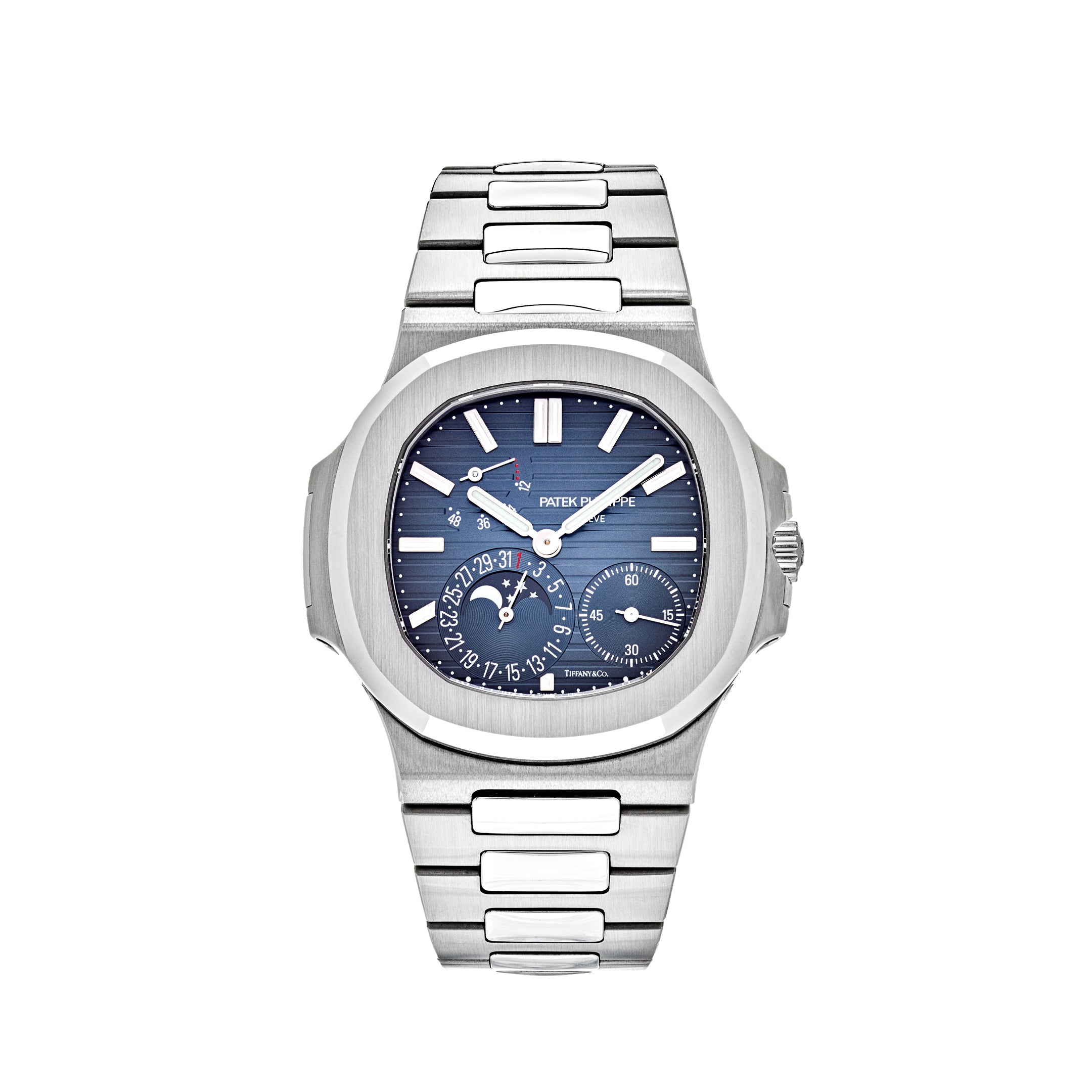 Patek Philippe Nautilus Moonphase Steel Tiffany Blue Dial 5712/1A-001
