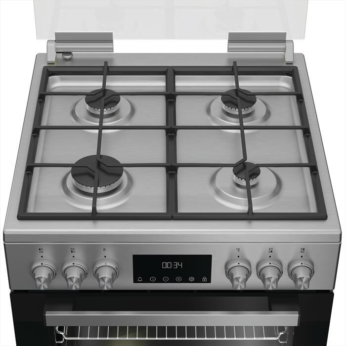HOTPOINT ARISTON - Cucina a gas H6G5LMX Classe A-inox