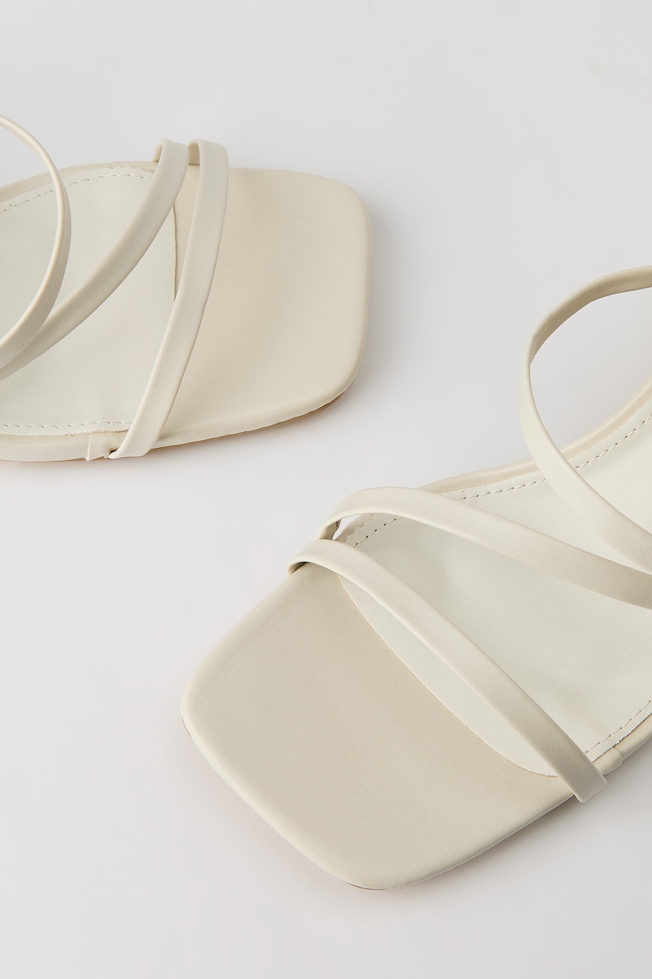 Strappy Ankle Strap Heeled Sandal