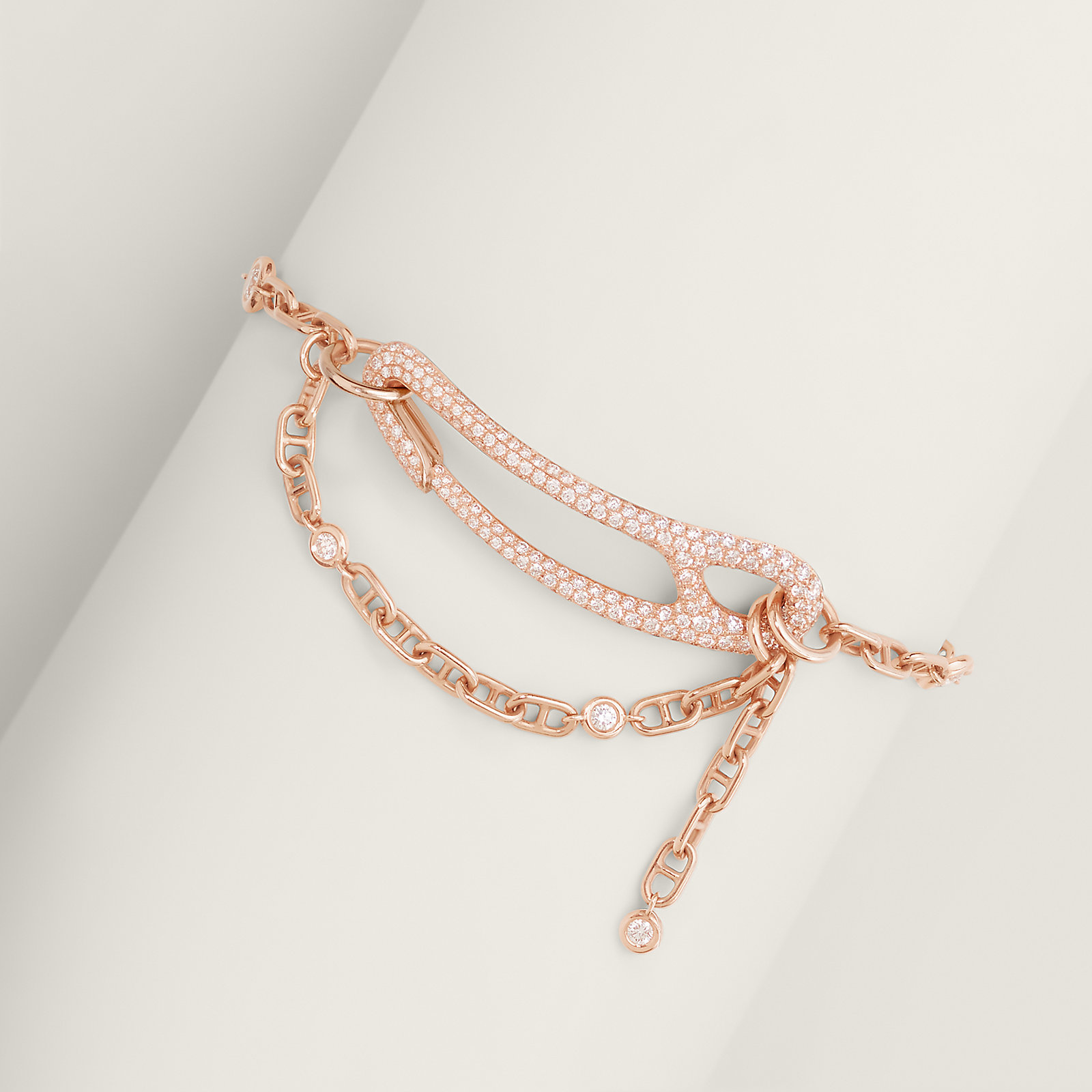 Chaine d'ancre Punk bracelet, medium model