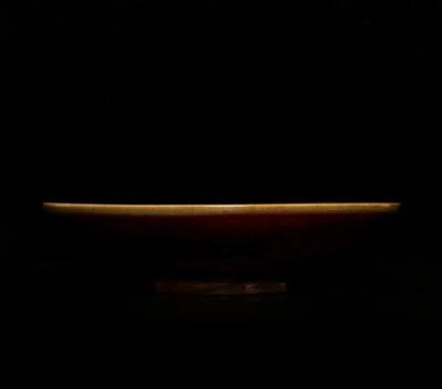 Xuanhe Signed Old Chinese Jun Yao Jun Kiln Bowl w/louts flower