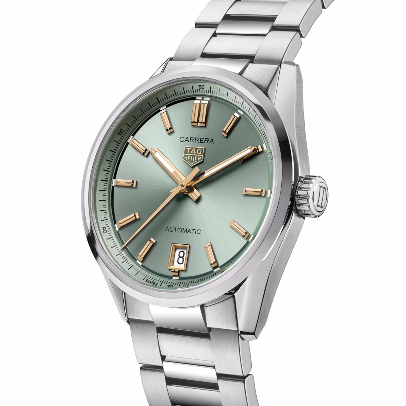 【7A Quality】TAG Heuer Carrera Date 36mm Unisex Watch Green WBN2312.BA0001