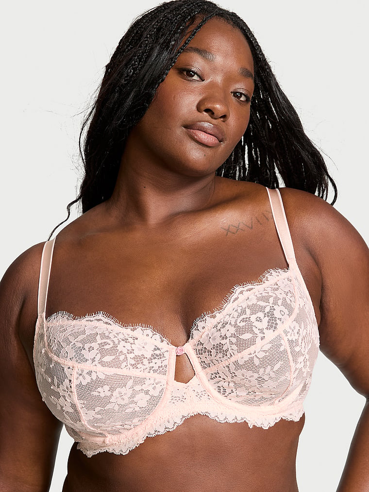 Dream Angels The Fabulous by Victoria's Secret Lace Full-Cup Bra Lace
