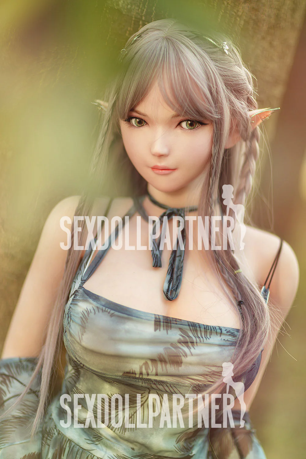 US Stock - RIDMII Aggie Unique Design 5ft34/ 163cm Silicone Head ELF Hentai Sex Doll