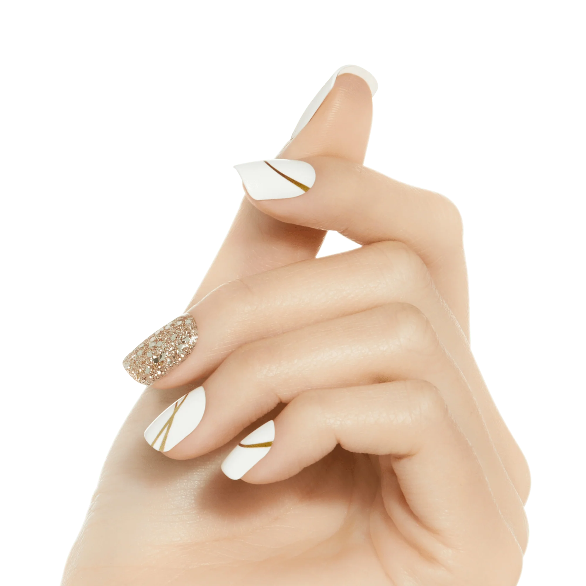 KISS Voguish Fantasy Press On Glue Nails - Glam and Glow