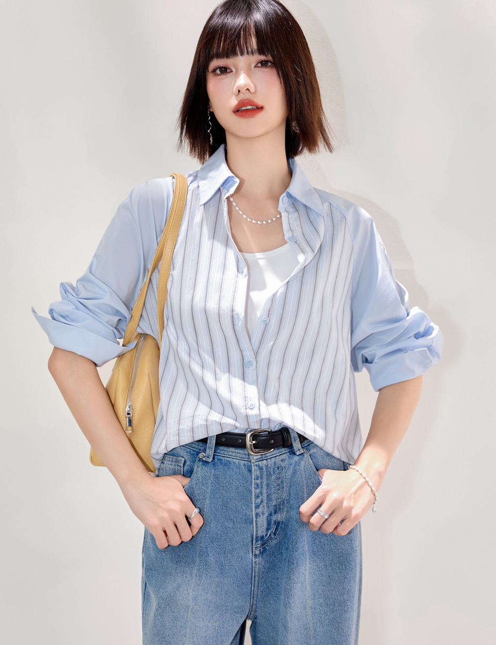 Thin lazy coat small fellow Casual tops for women