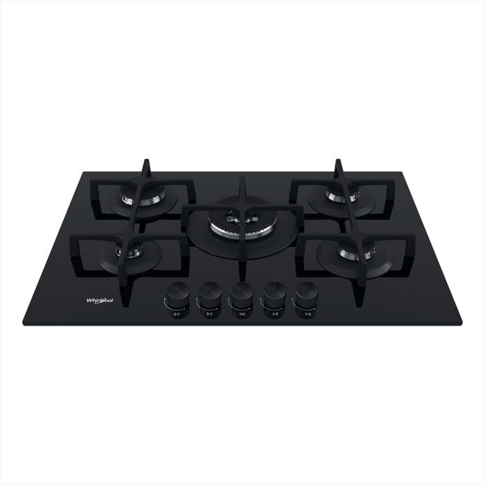WHIRLPOOL - Piano cottura a gas ELEMENTS GOA 7523/NB1 73 cm-Nero