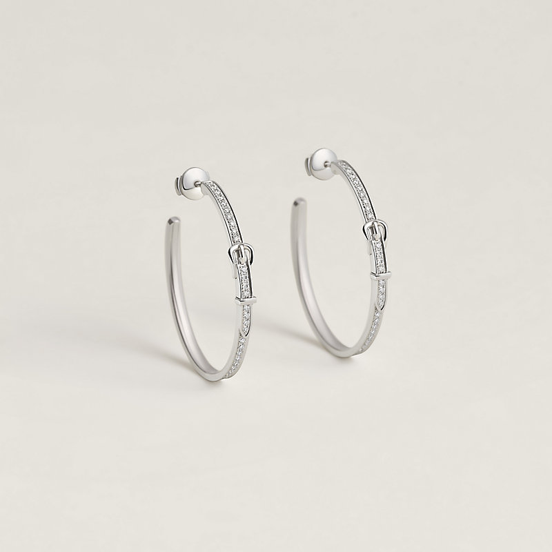 Etriviere dangle earrings, large model