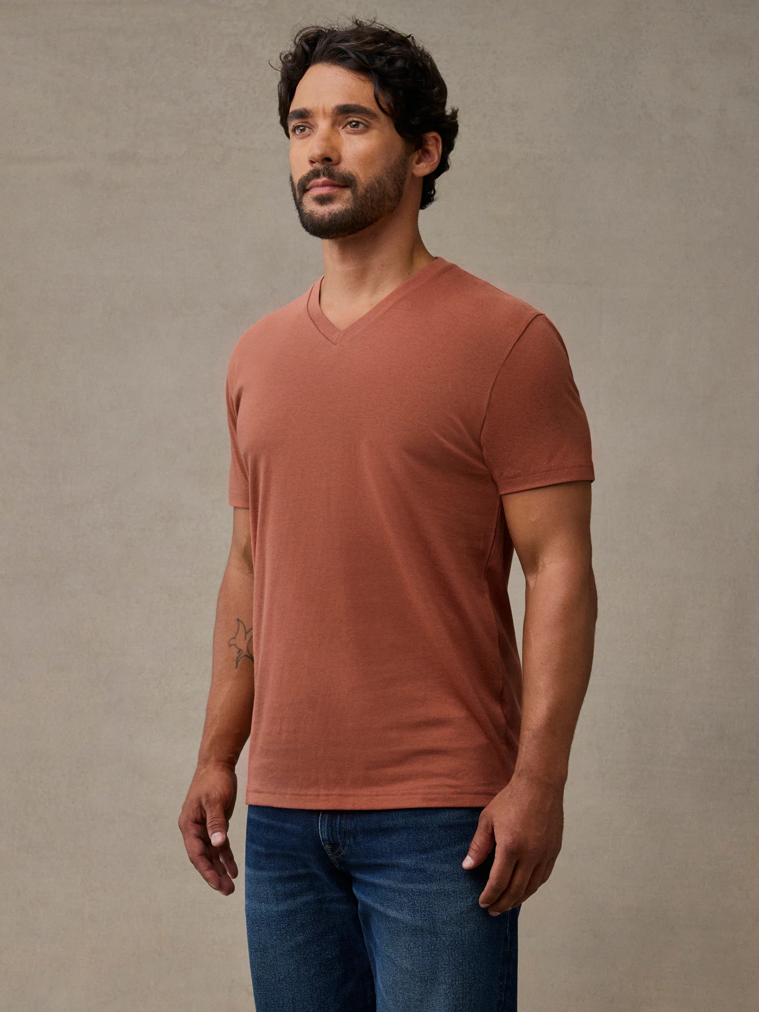 Copper V-Neck