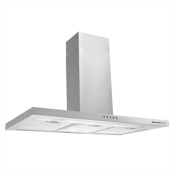 GLEM GAS - Cappa a parete GHB984IX-INOX