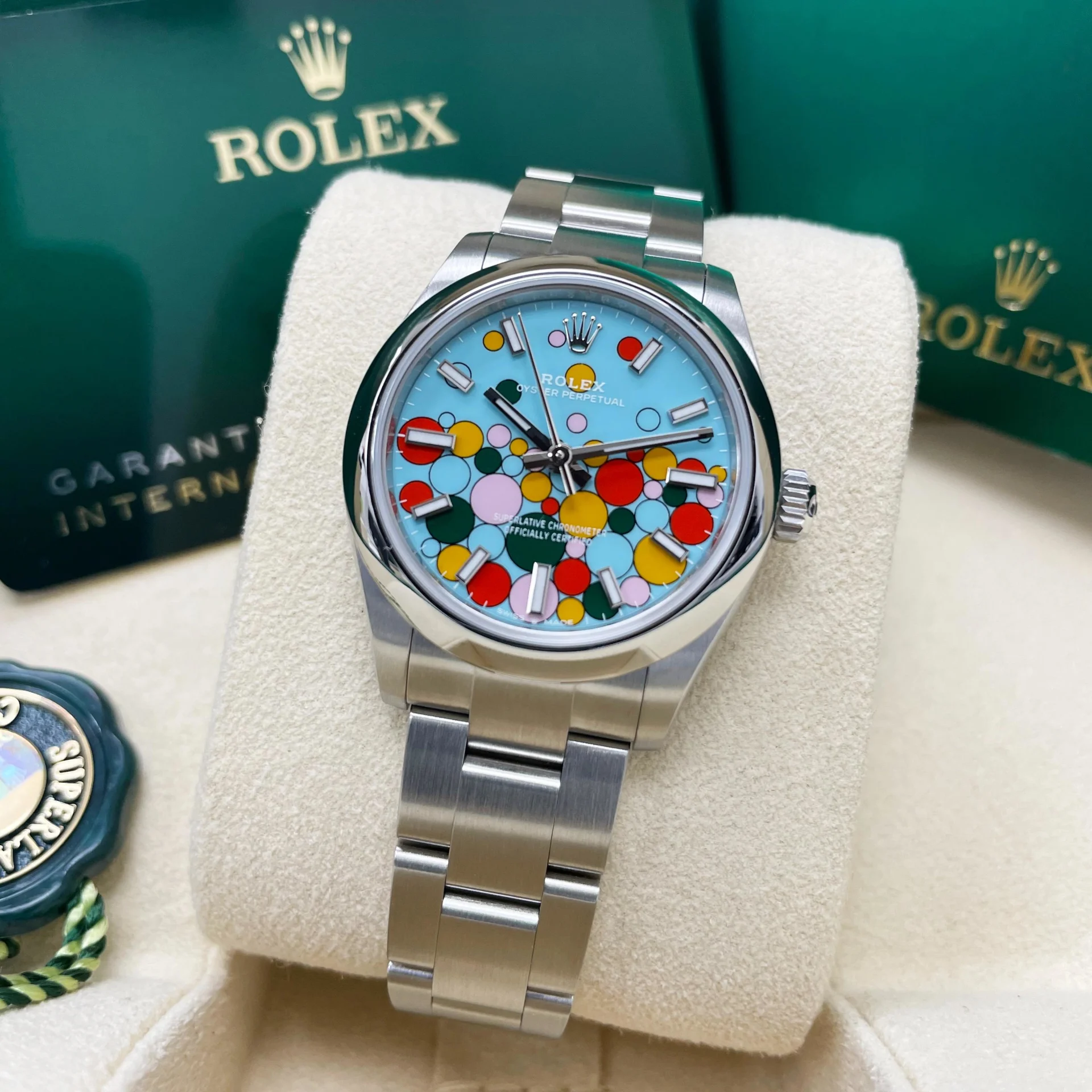 RLX Oyster Perpetual 31mm 277200-0010 Celebration Dial Oyster Bracelet Watch