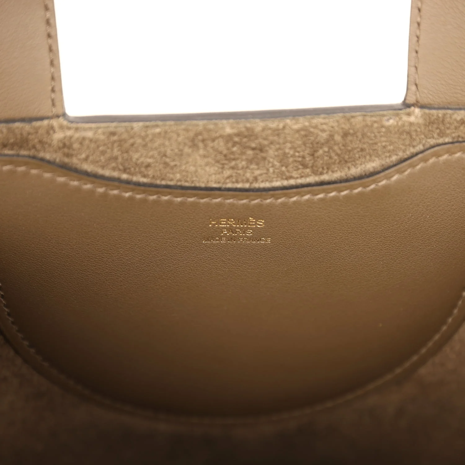 Hermes In-The-Loop 18 Vert Loden Clemence and Swift Gold Hardware