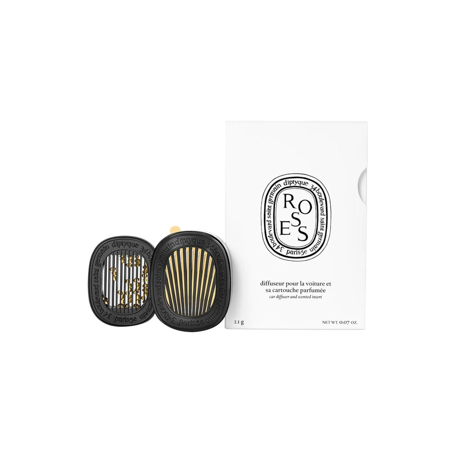 Perfumed Car Diffusor with Roses