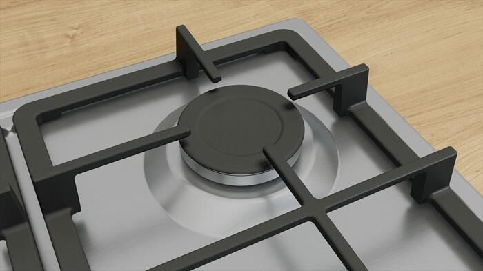 BOSCH - Piano cottura a gas PGP6B5K90 58,2 cm-Inox