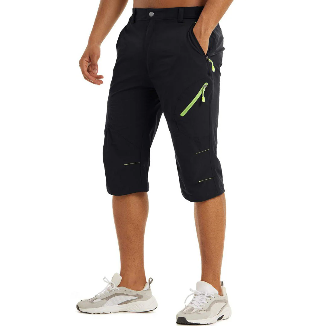 Men's Cargo Quick Dry Workout Hiking Capri Pants