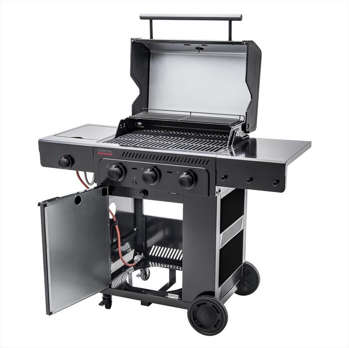 CHAR-BROIL - Barbecue BBQ ESSENTIAL 3G GAS 3F+1-Black
