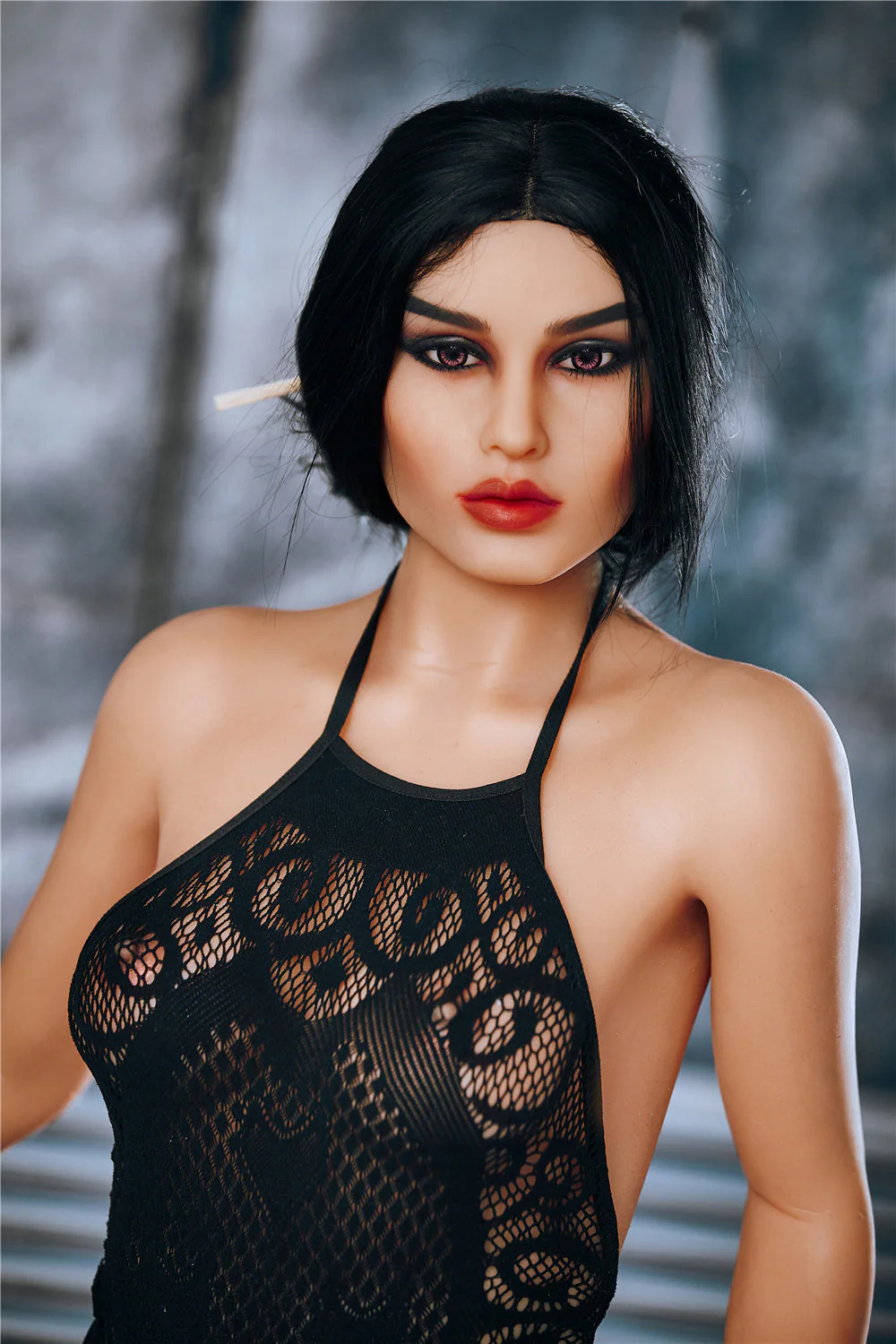 US Stock - Irontechdoll Breenda 5ft34/ 163cm #42 Head TPE Sexy Curvy Full Size Sex Doll