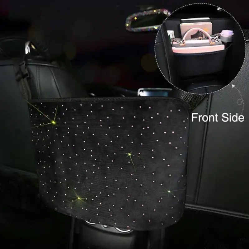 Rhinestone Barrier of Backseat