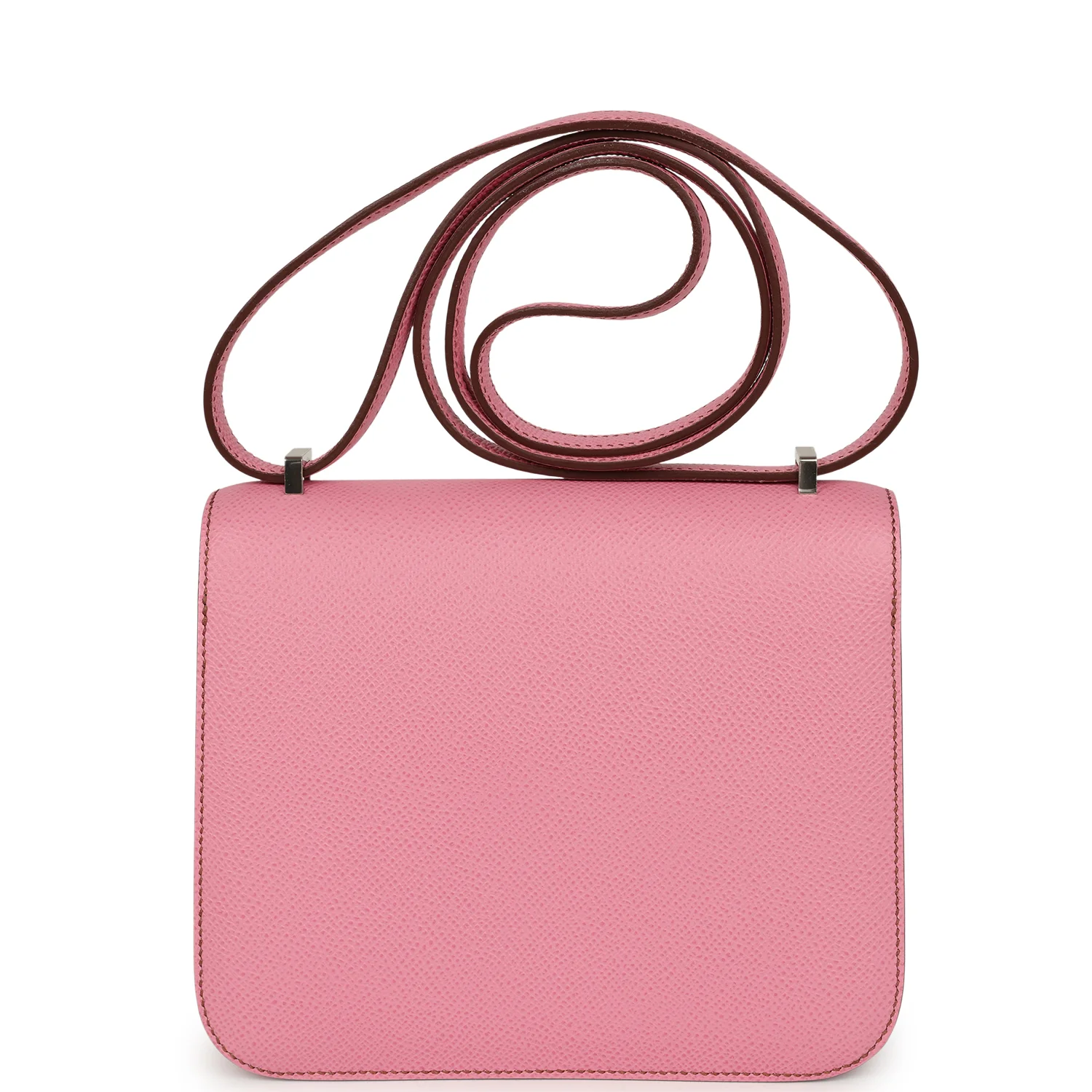 Hermes Constance 18 Bubblegum Epsom Palladium Hardware