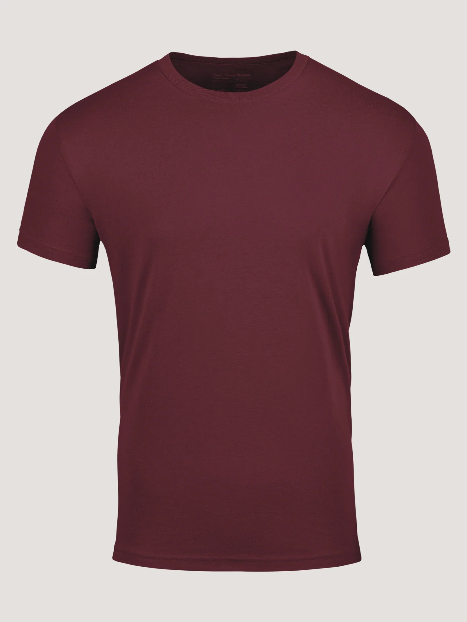 Burgundy Crew Neck