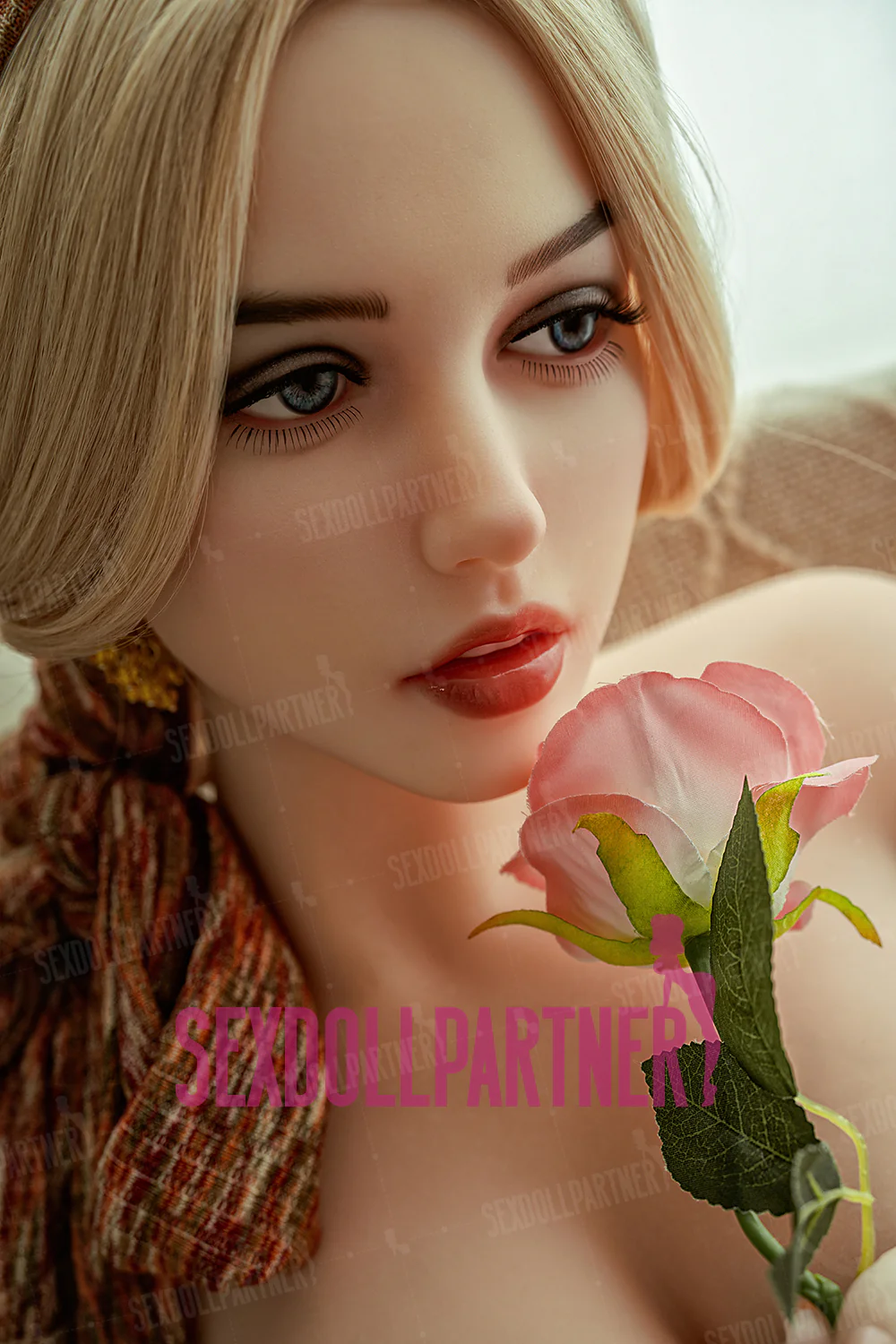 Brea 4.99ft/ 152cm #319 Head TPE Medium breasts Real-Size Blonde Lady Custom Sex Doll