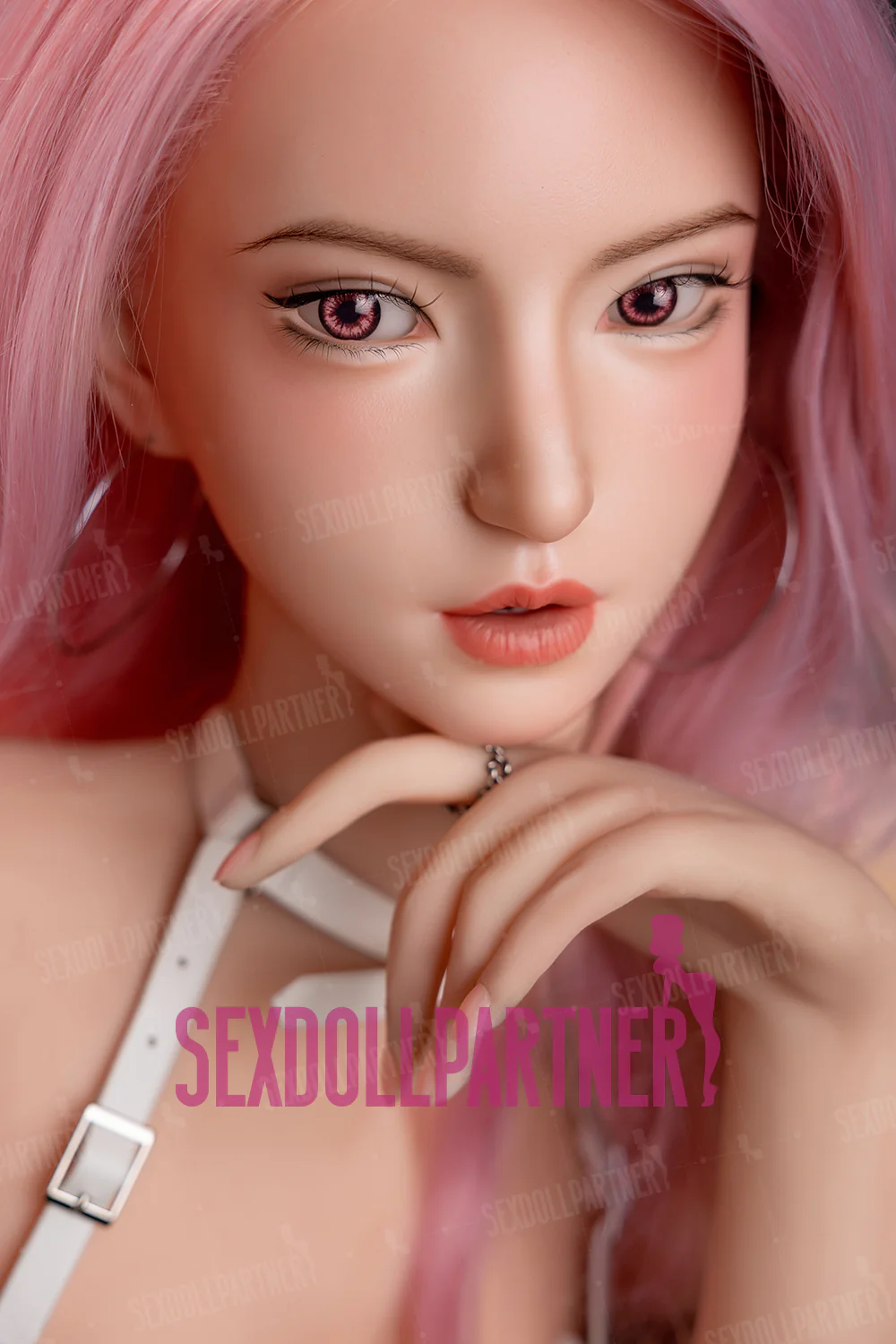 US Stock - YAMIEE Rylee  5ft35 / 163cm Unique Design ROS Soft Silicone Head + TPE Body Best Realistic Sex Doll For Blowjob